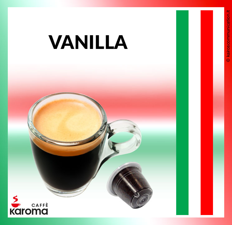Coffee capsules vanilla_karomacaffè