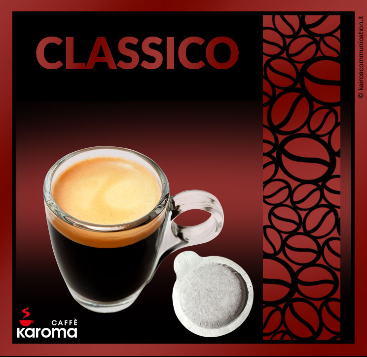 coffee pods classico_karomacaffè